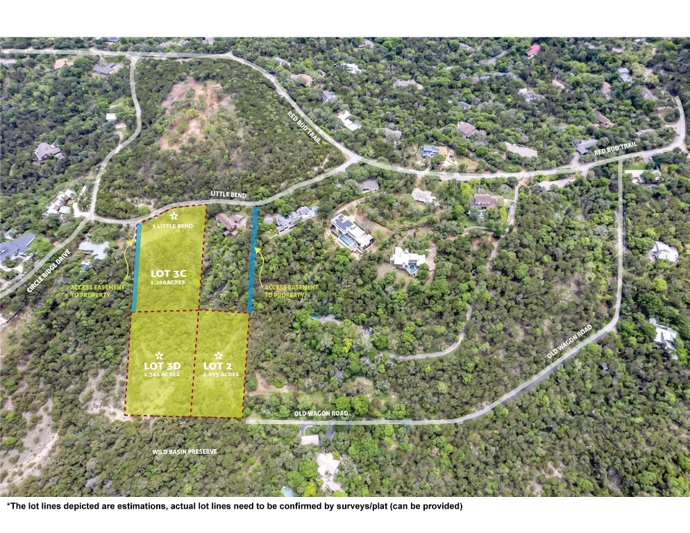 5 Little Bend Road West Lake Hills, TX 78746 - Photo 1 of 6 a view of a yard with a tree