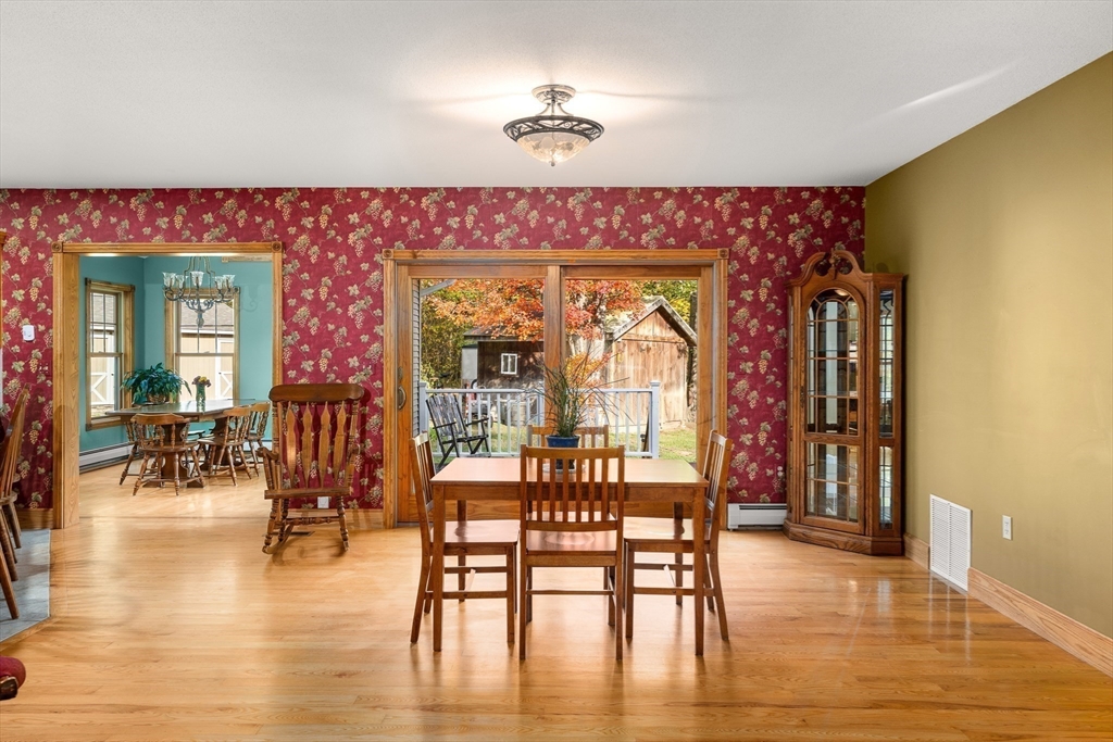 254 Bryant Street Chesterfield, MA 01012 - Photo 15 of 41 a dining room with furniture window and wooden floor