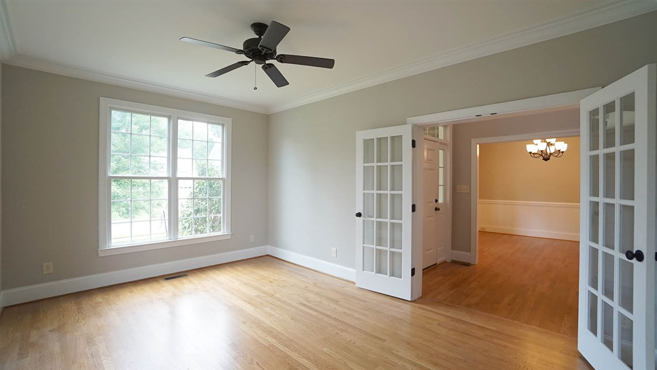 11317 Stoney Woods Drive Raleigh, NC 27614 - Photo 6 of 30 Living Room with French Doors