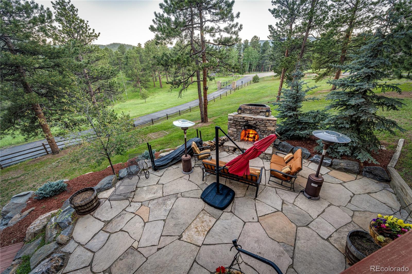 272 Greystone Road Evergreen, CO 80439 - Photo 39 of 40 an outdoor space with furniture