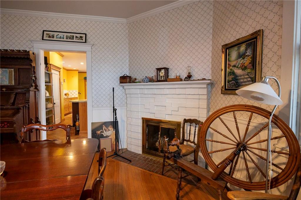 200 School Street Pittsburgh, PA 15205 - Photo 20 of 46 a living room with furniture and a fireplace