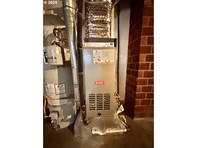 a view of a room with windows