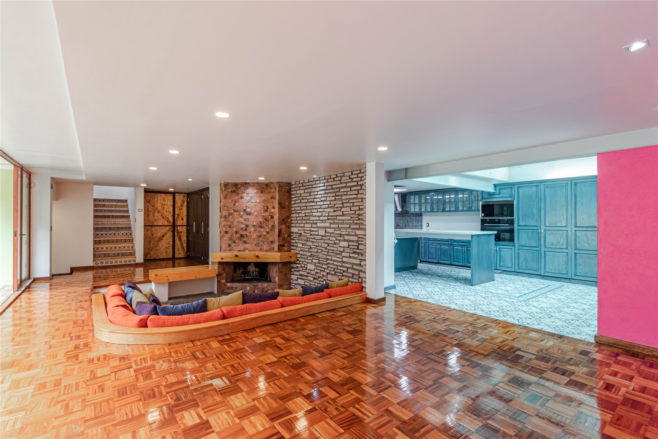 10 Cerrada Loma Nevada Remsenburg, NV 11960 - Photo 13 of 50 a large hall with the view of swimming pool