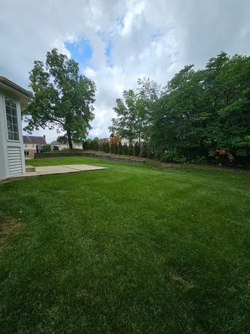 a view of a house with a big yard