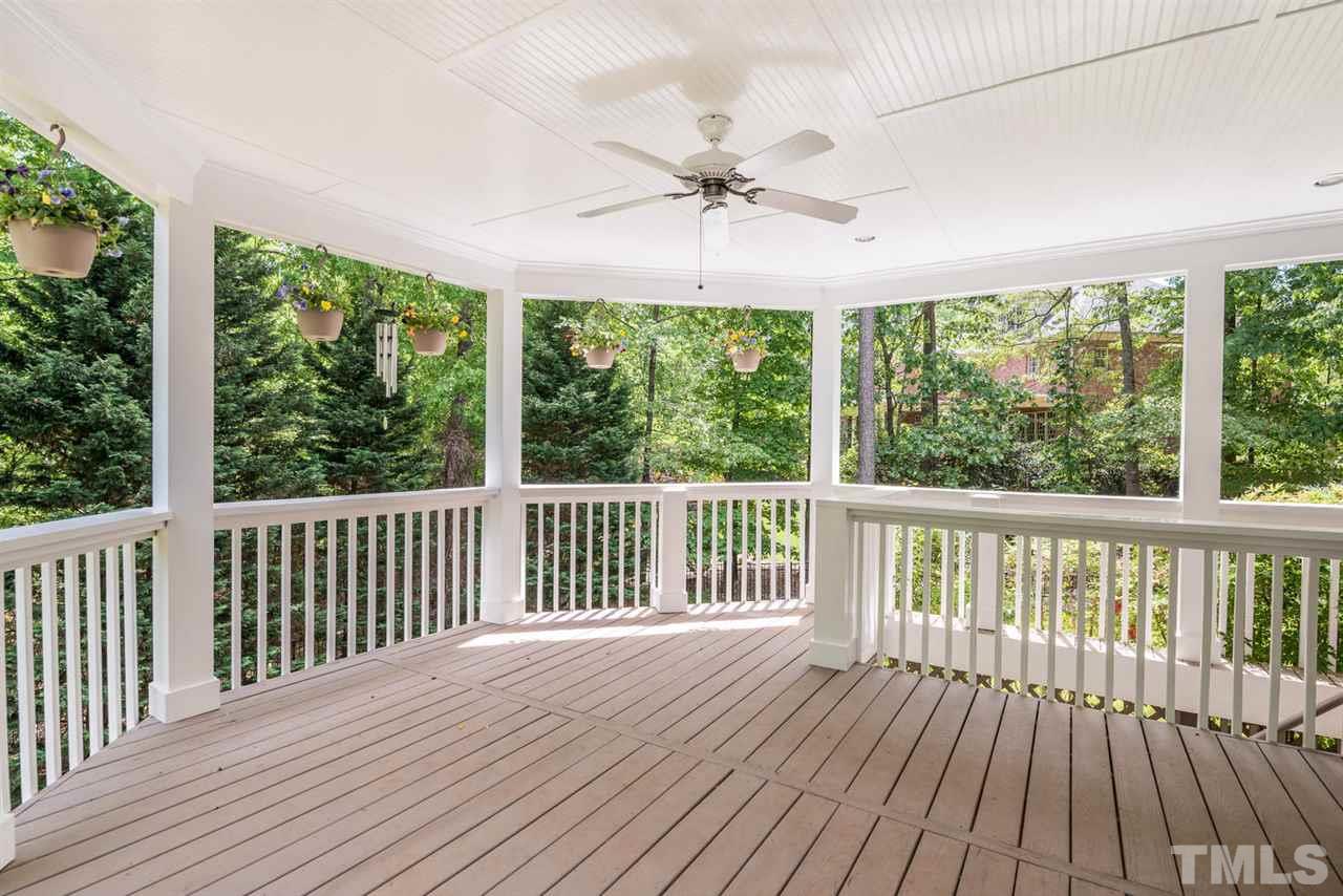4407 White Chapel Way Raleigh, NC 27615 - Photo 13 of 25 Deck access just off the sunroom