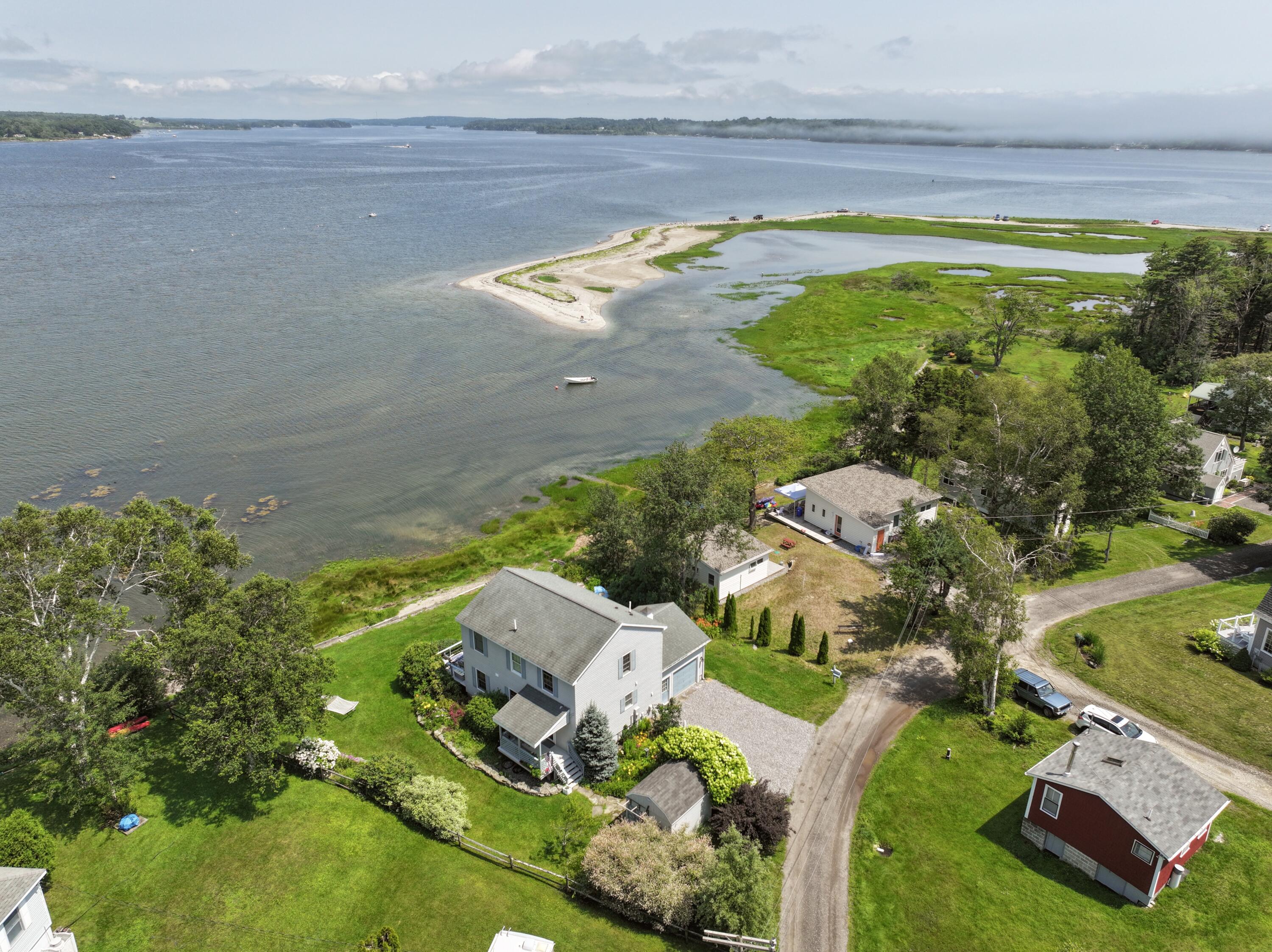69 Eider Road Harpswell, ME 04079 - Photo 74 of 82 51) Drone Photos of 69 Eider Rd, Harpswe