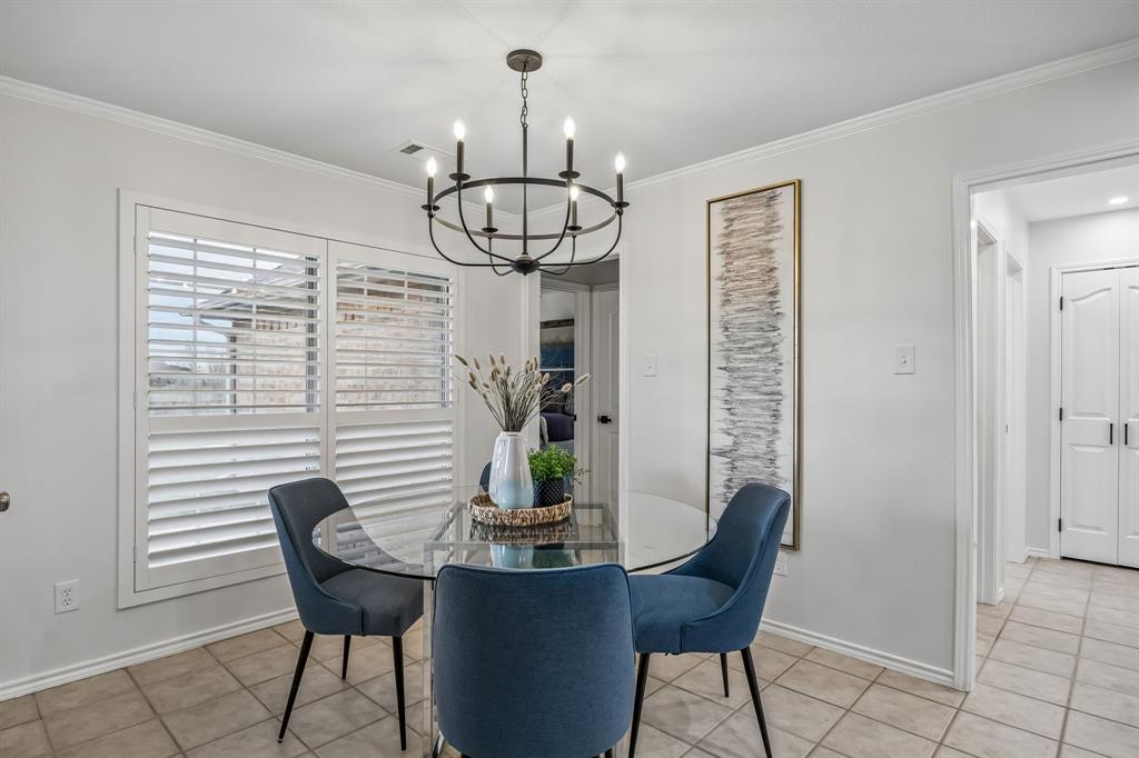 11090 Prairie Lakes Lane Forney, TX 75126 - Photo 12 of 40 a dining room with furniture and window