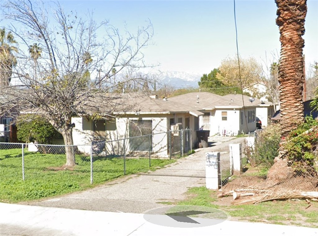 a view of a town with barn house