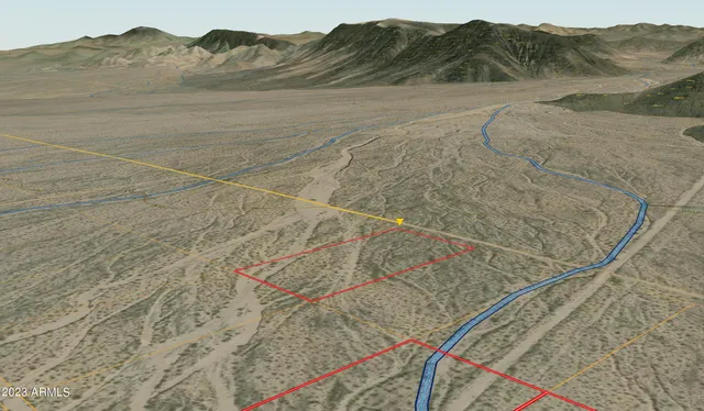 a view of lake with mountain