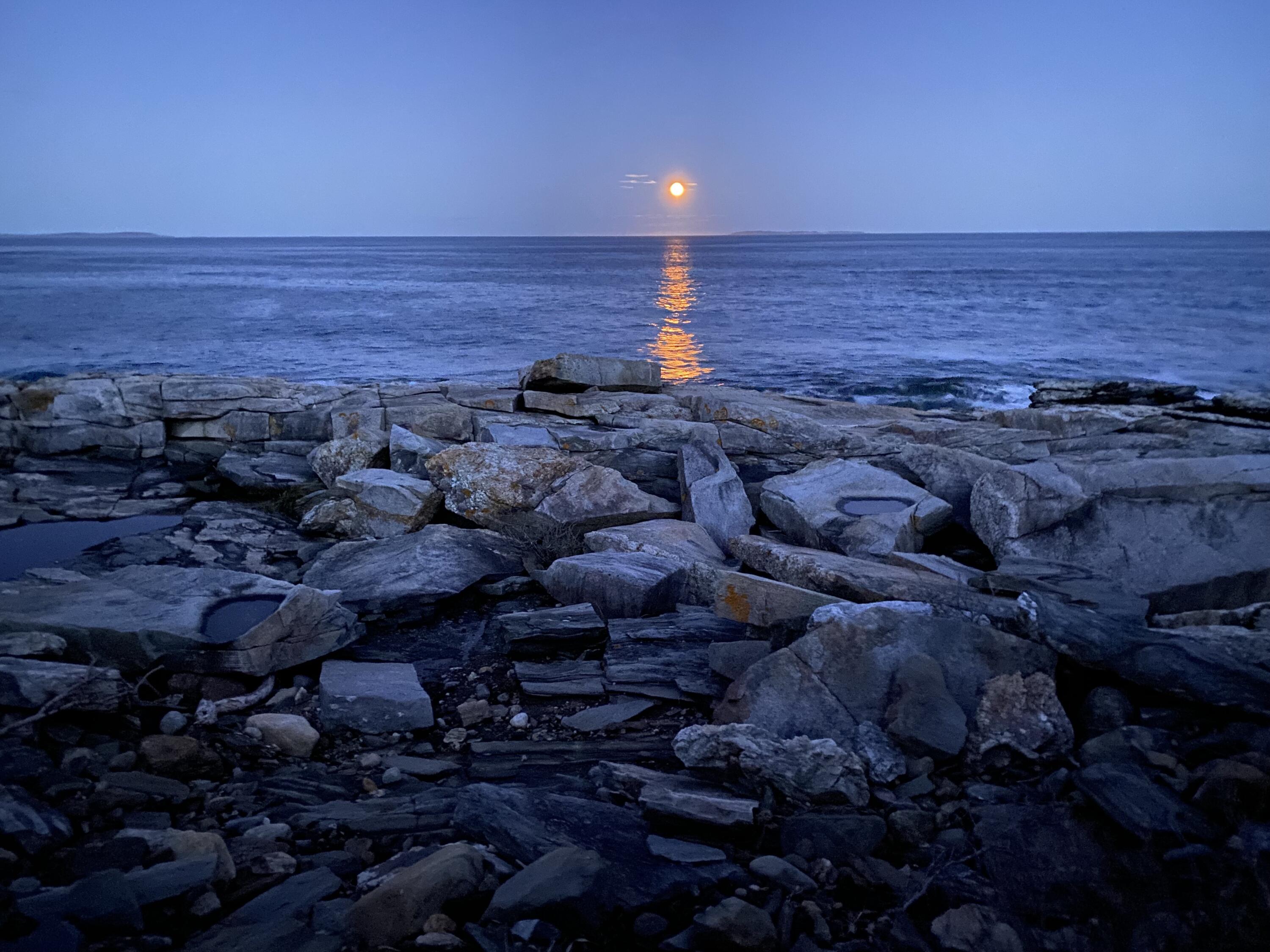 104-a B Rodgers Road New Harbor, ME 04554 - Photo 13 of 24 Ocean Sunset
