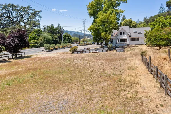a view of a house with a patio