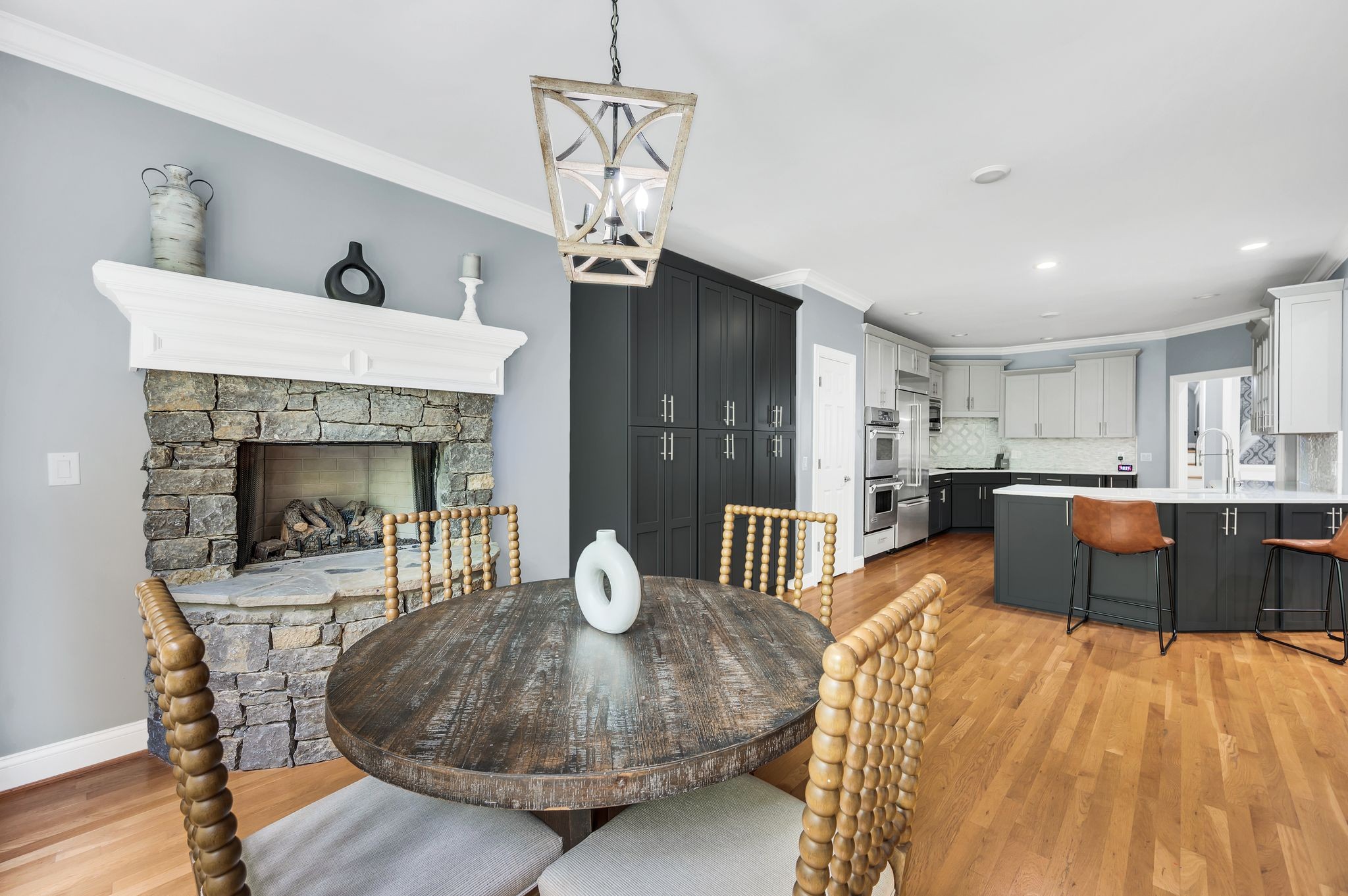 149 Allenhurst Circle Franklin, TN 37067 - Photo 28 of 66 a living room with furniture and a fireplace