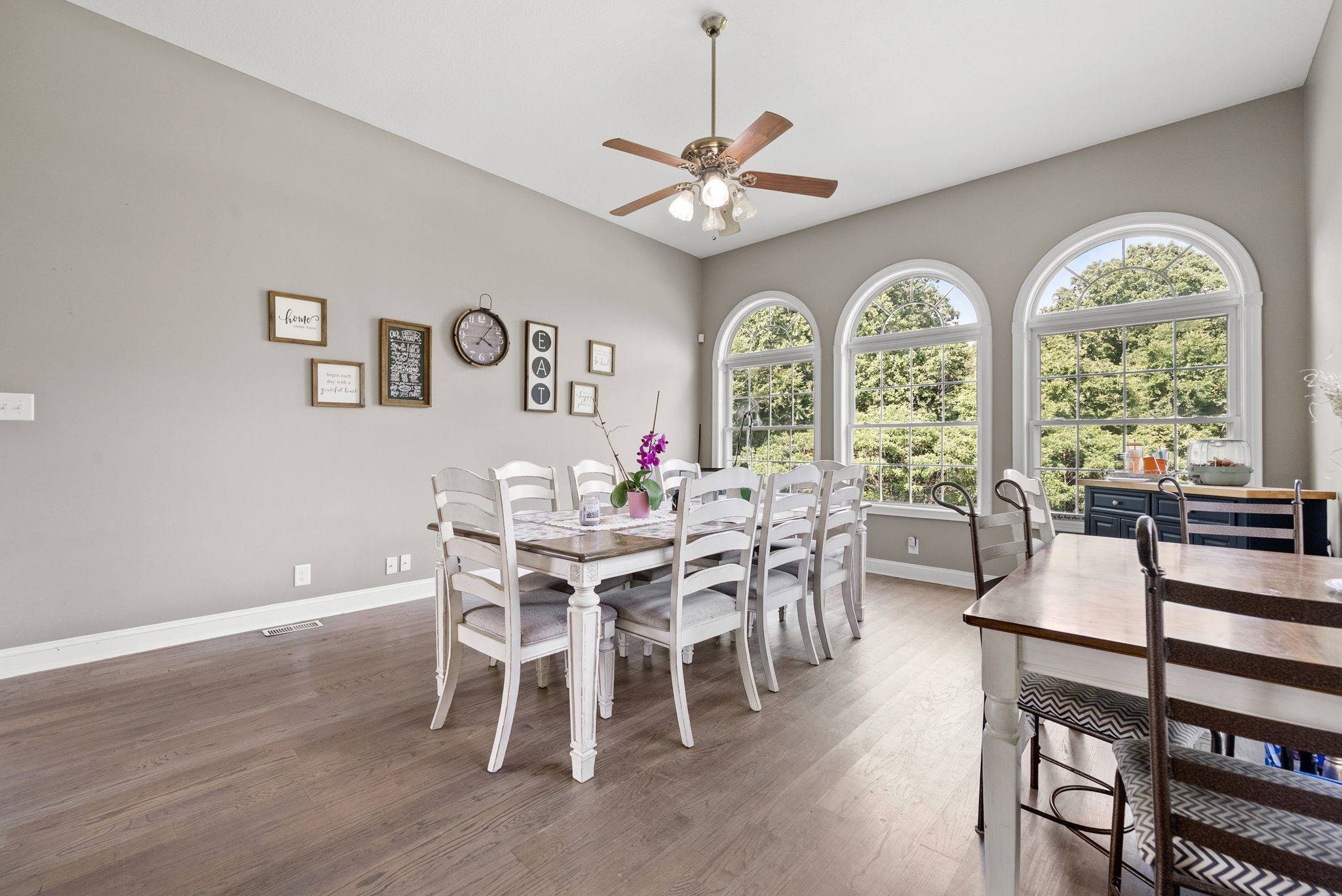 3723 Reed Road Indian Mound, TN 37079 - Photo 15 of 47 a view of a dining room with furniture window and wooden floor