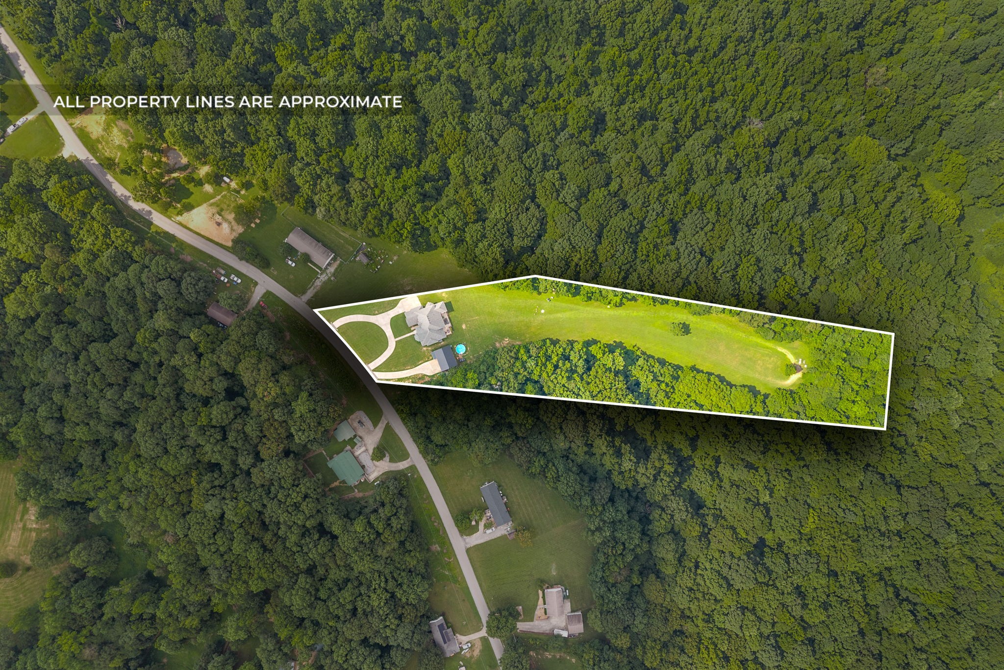 3723 Reed Road Indian Mound, TN 37079 - Photo 7 of 47 a blue swimming pool with a lake view