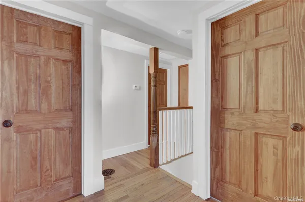 a view of front door