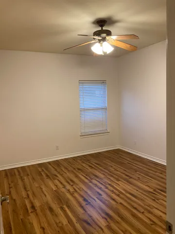 a view of a garage room