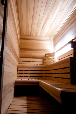 a view of a terrace with furniture and stove