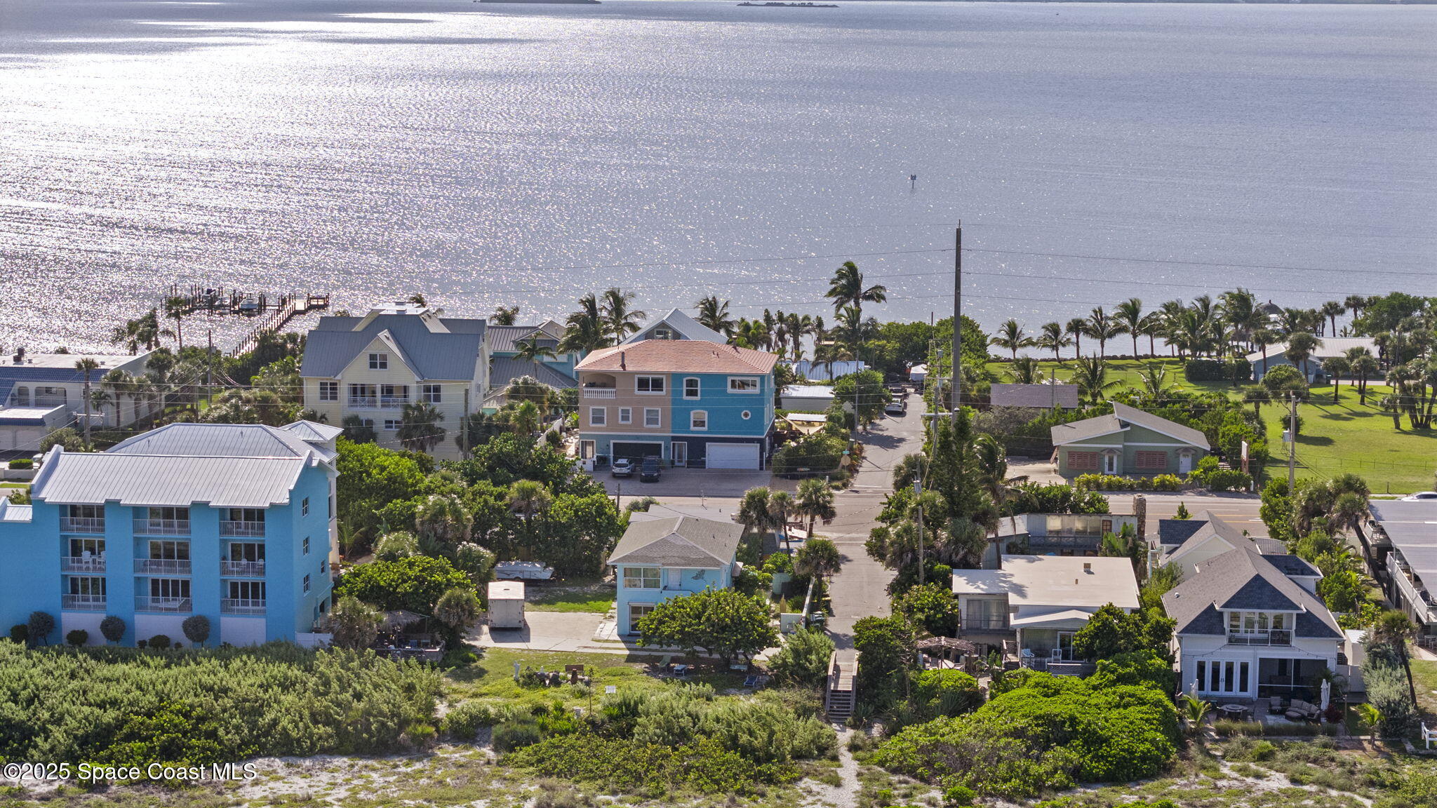 2694 South Atlantic Avenue Cocoa Beach, FL 32931 - Photo 63 of 72 a view of a city with tall buildings in the background