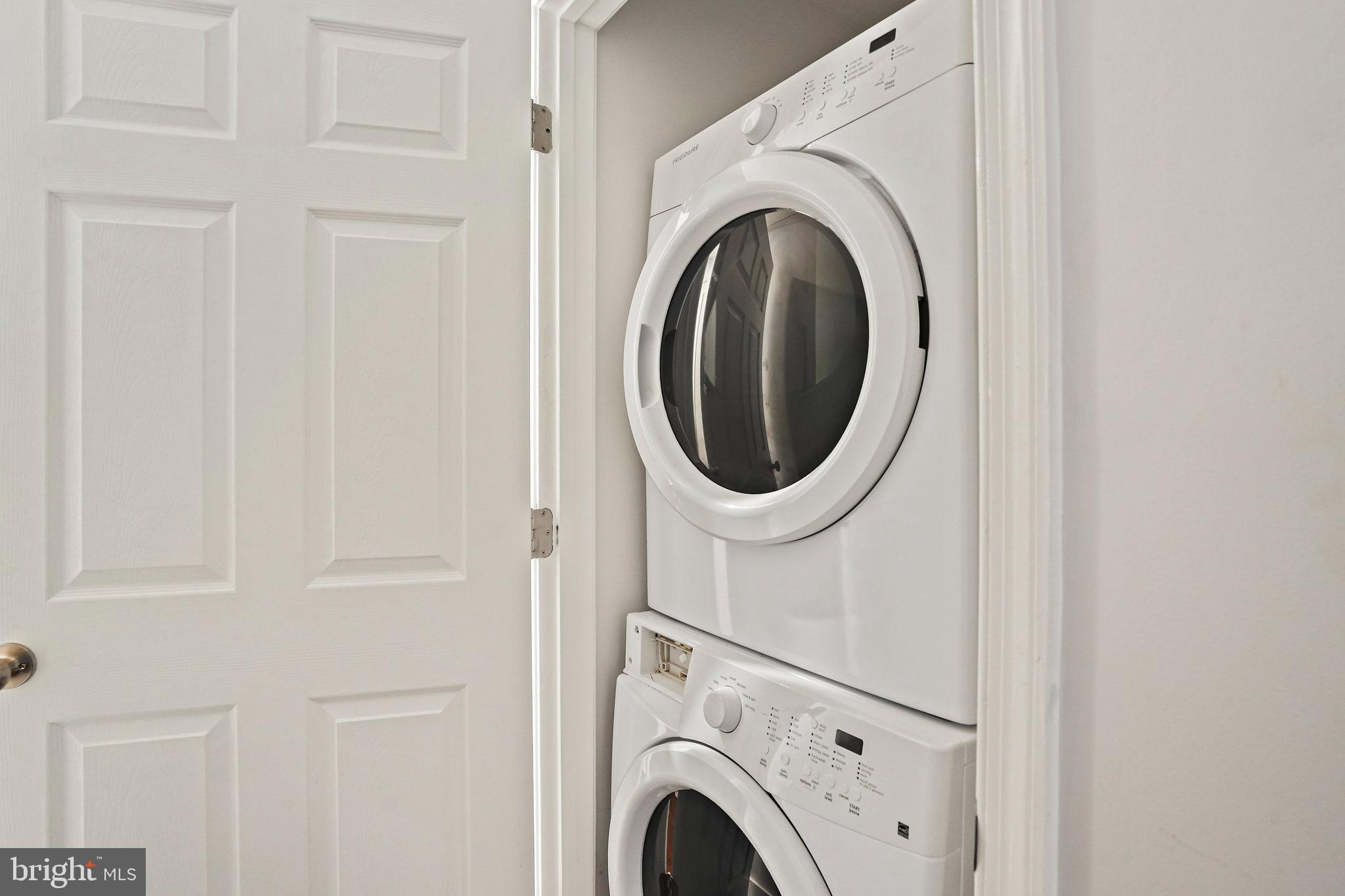 2012 2nd Street Northwest Washington, DC 20001 - Photo 7 of 9 a close view of a utility room with dryer and washer