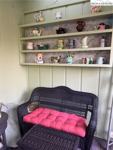 a bedroom with a bed and closet