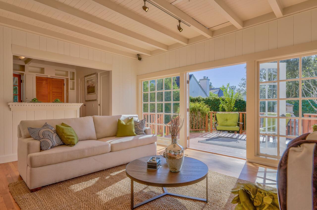 24770 Valley Way Carmel, CA 93923 - Photo 16 of 39 a living room with furniture and a large window