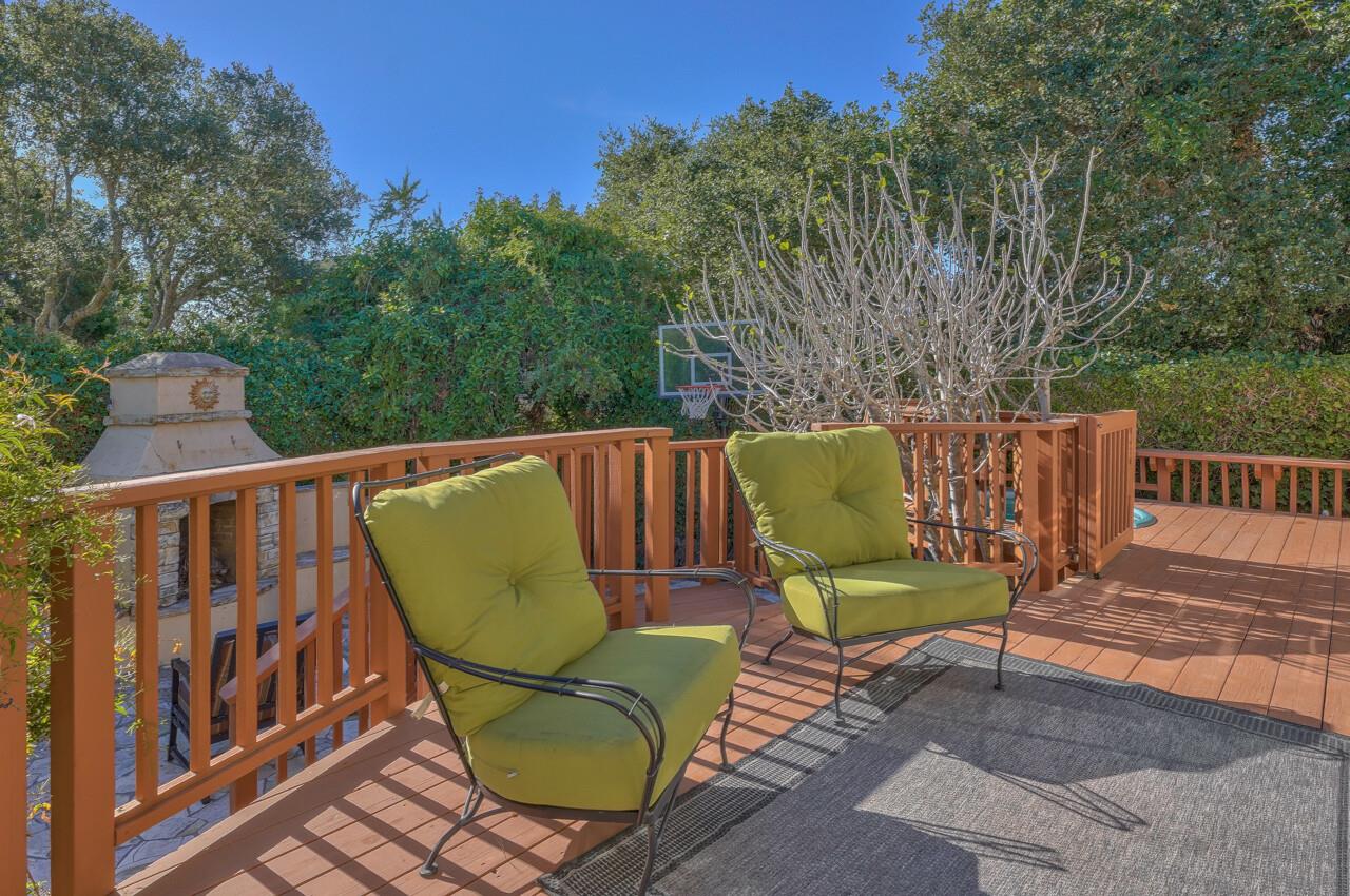 24770 Valley Way Carmel, CA 93923 - Photo 23 of 39 a green bench sitting in the middle of a park