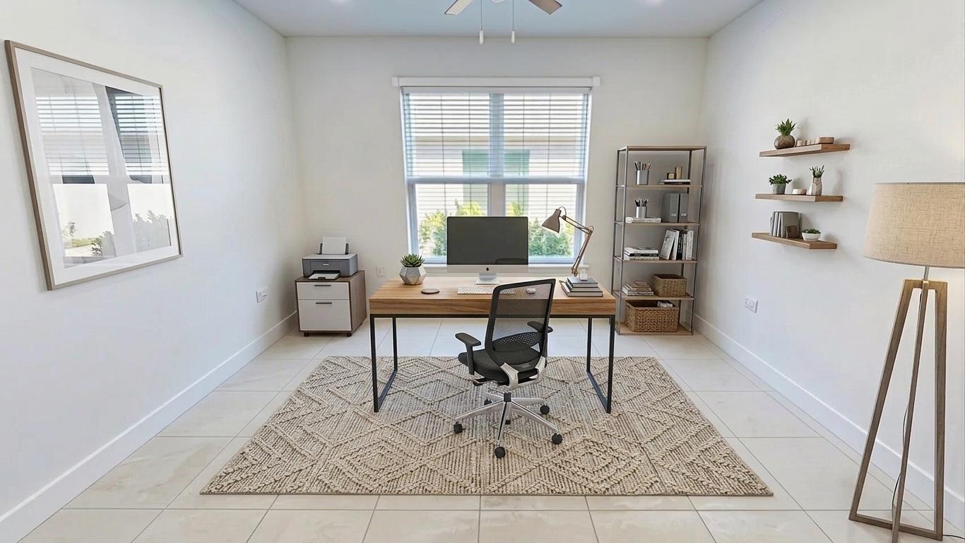 9876 Santini Road Port St. Lucie, FL 34987 - Photo 14 of 45 a work room with furniture and a window