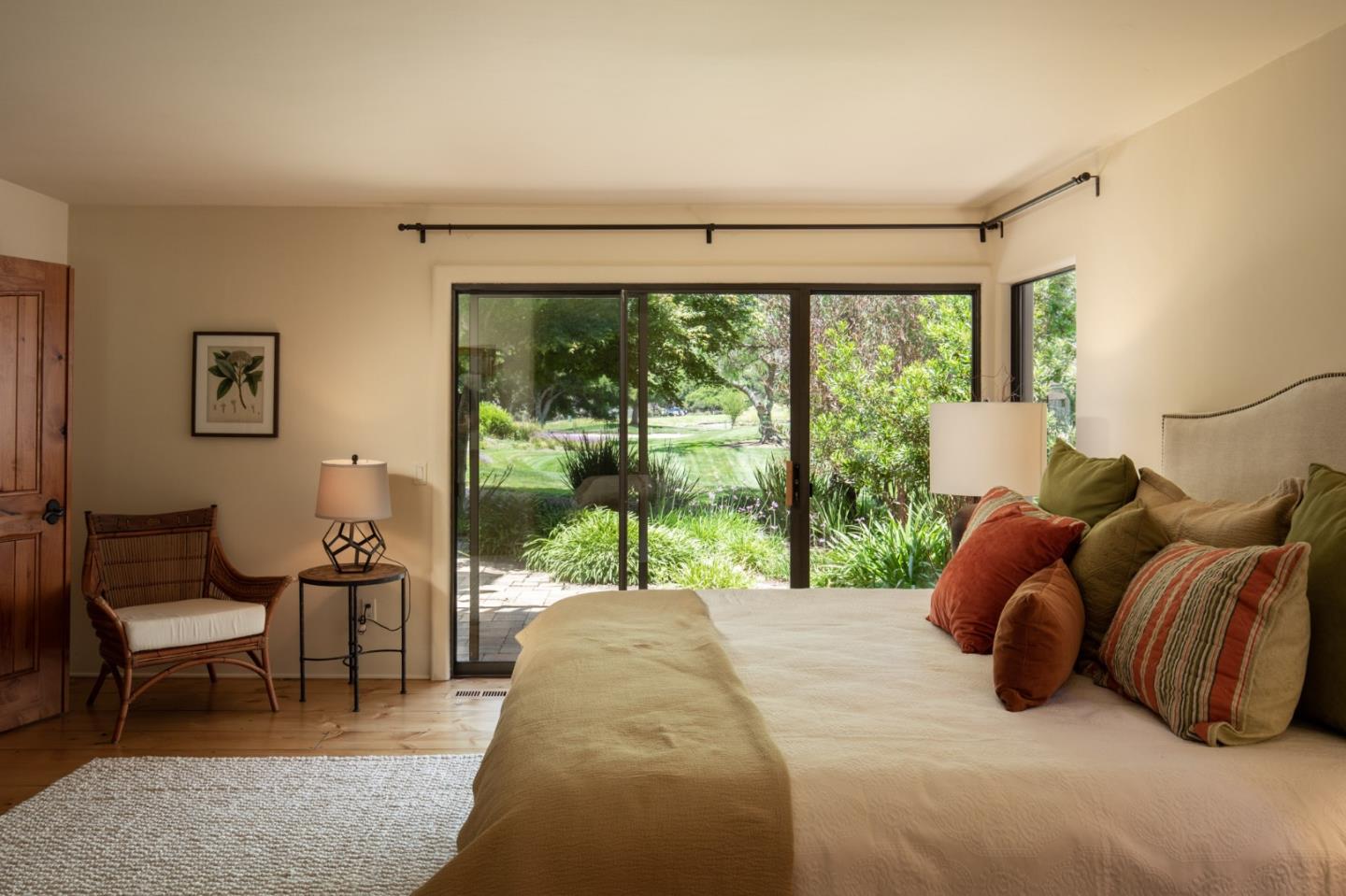 9546 Maple Court Carmel, CA 93923 - Photo 4 of 20 a bed room with a bed and a large window