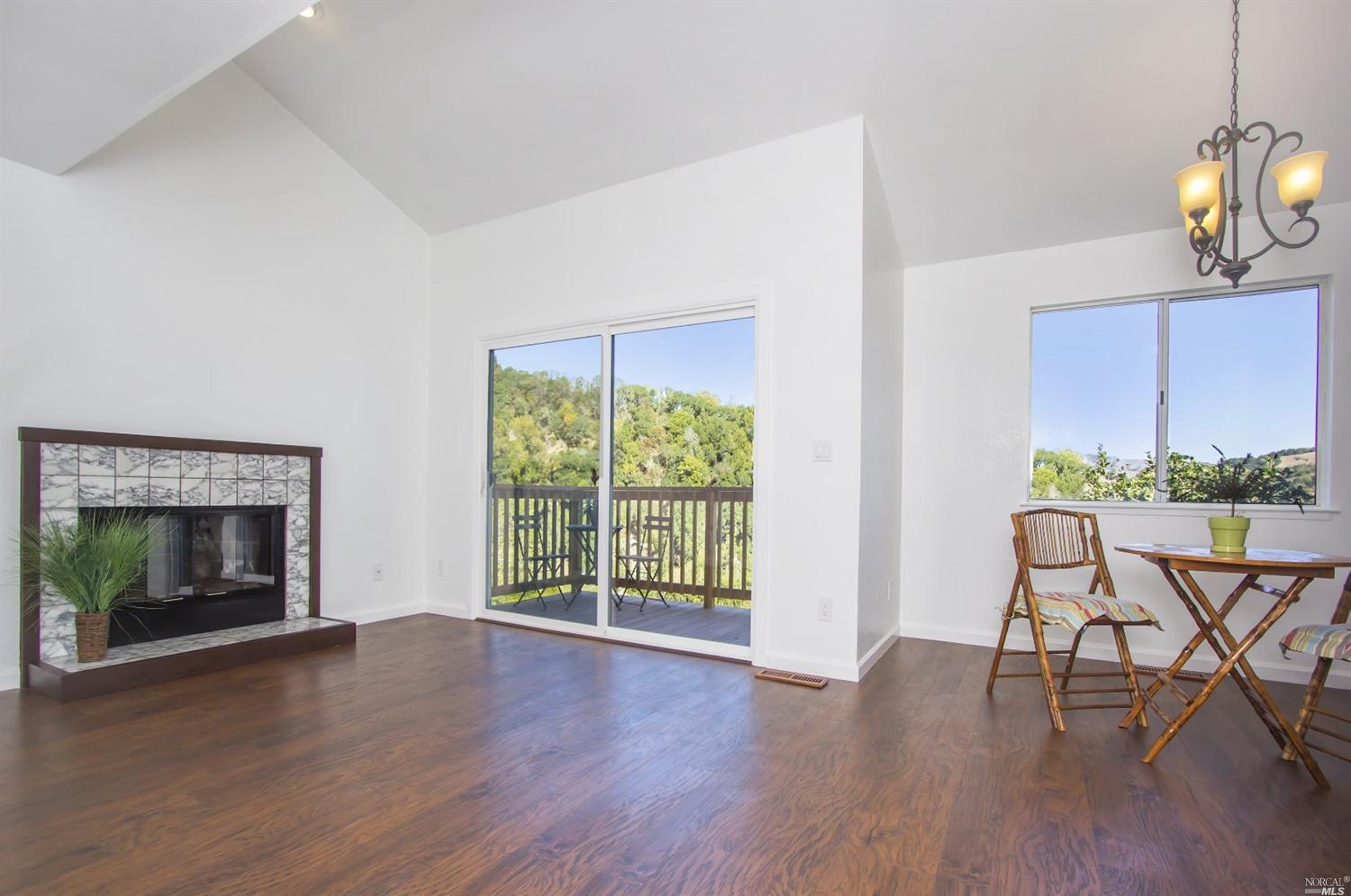 239 Scenic Road Fairfax, CA 94930 - Photo 1 of 1 a view of a livingroom with furniture and a fireplace
