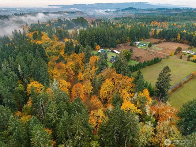 a view of a lake with a mountain
