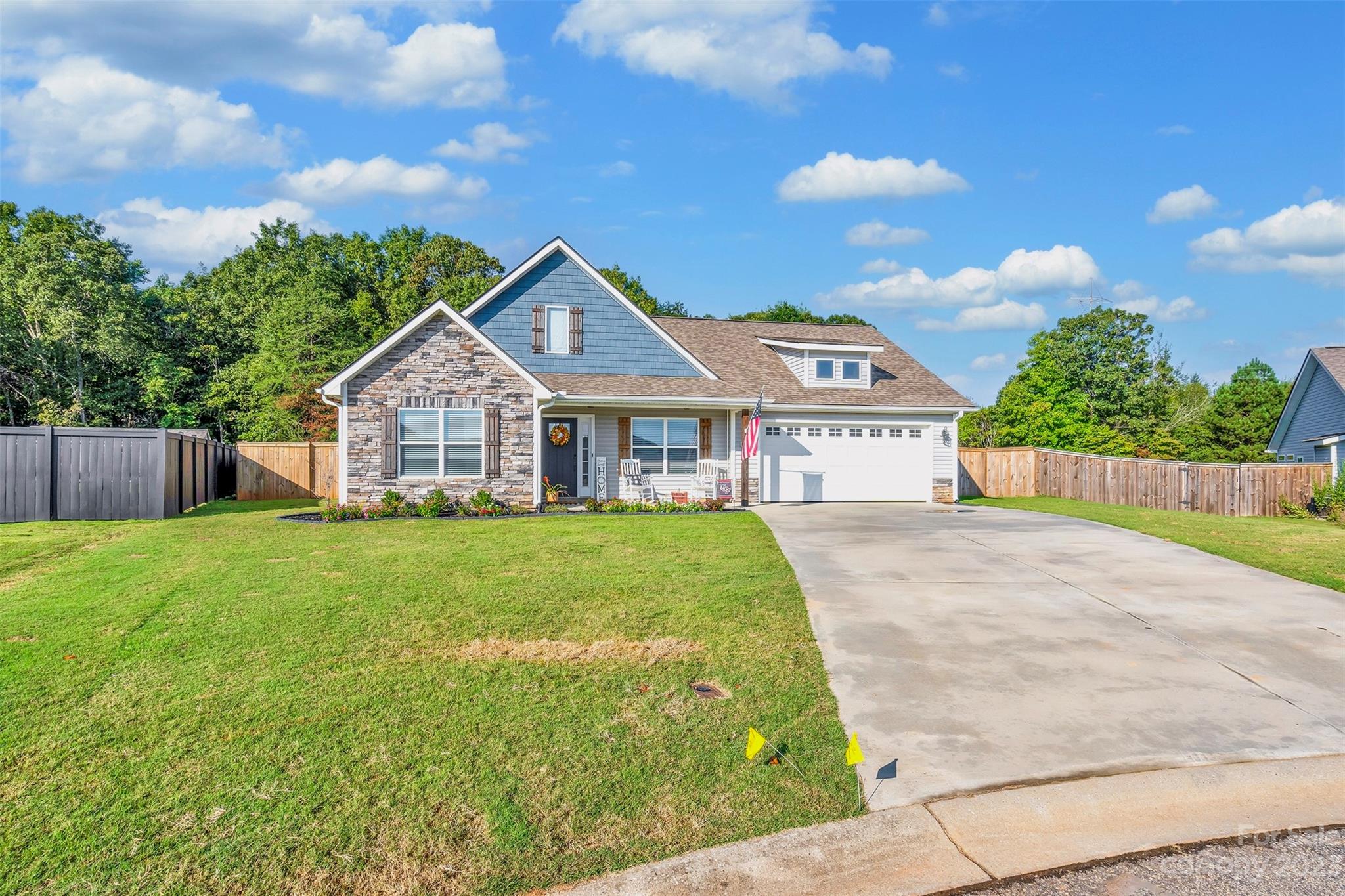 871 West Keepsake Lane Inman, SC 29349 - Photo 1 of 26 a front view of a house with a yard