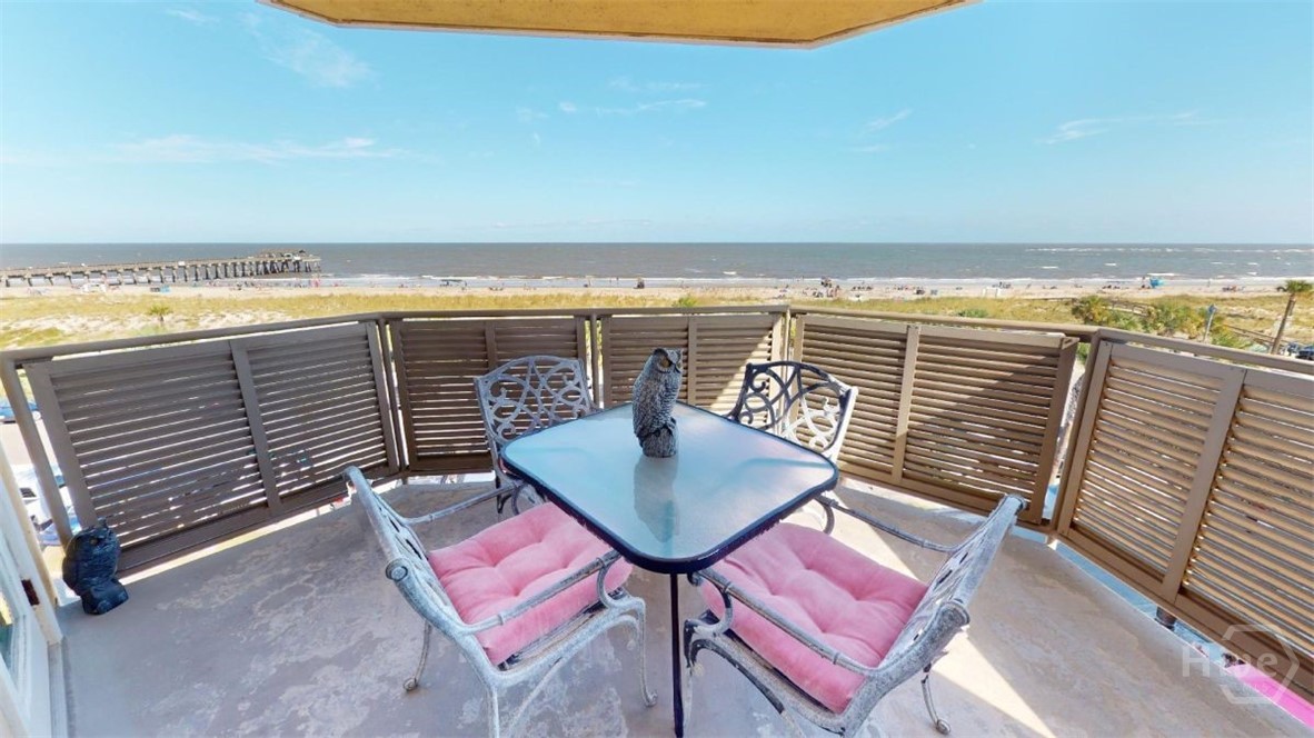 1609 Strand Avenue, Unit 306 Tybee Island, GA 31328 - Photo 8 of 18 Amazing view of the ocean and pier