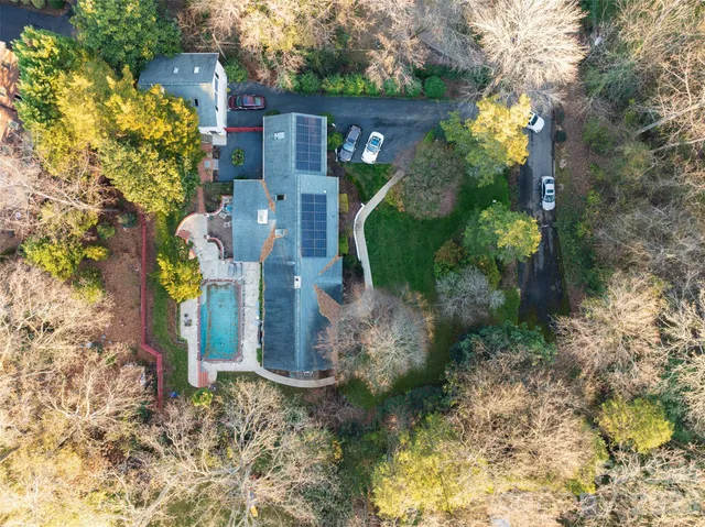 a view of building with garden