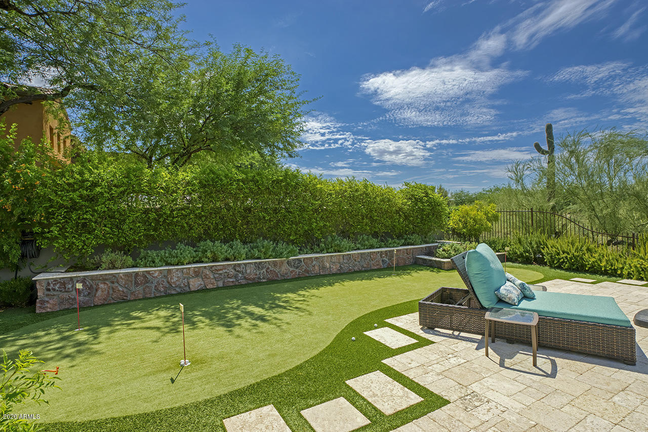 9741 East Mountain Spring Road Scottsdale, AZ 85255 - Photo 36 of 52 Putting Green
