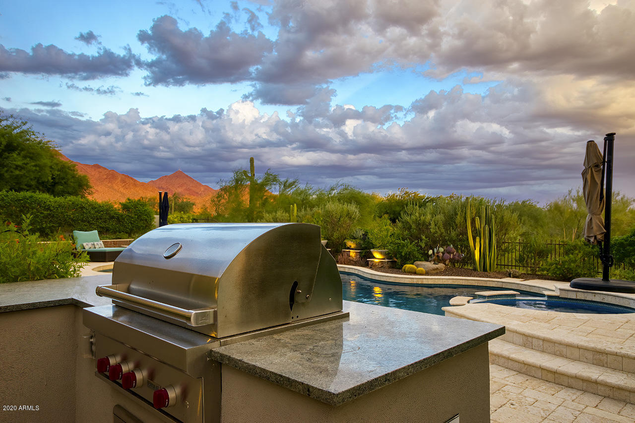 9741 East Mountain Spring Road Scottsdale, AZ 85255 - Photo 40 of 52 Wolf BBQ Grill