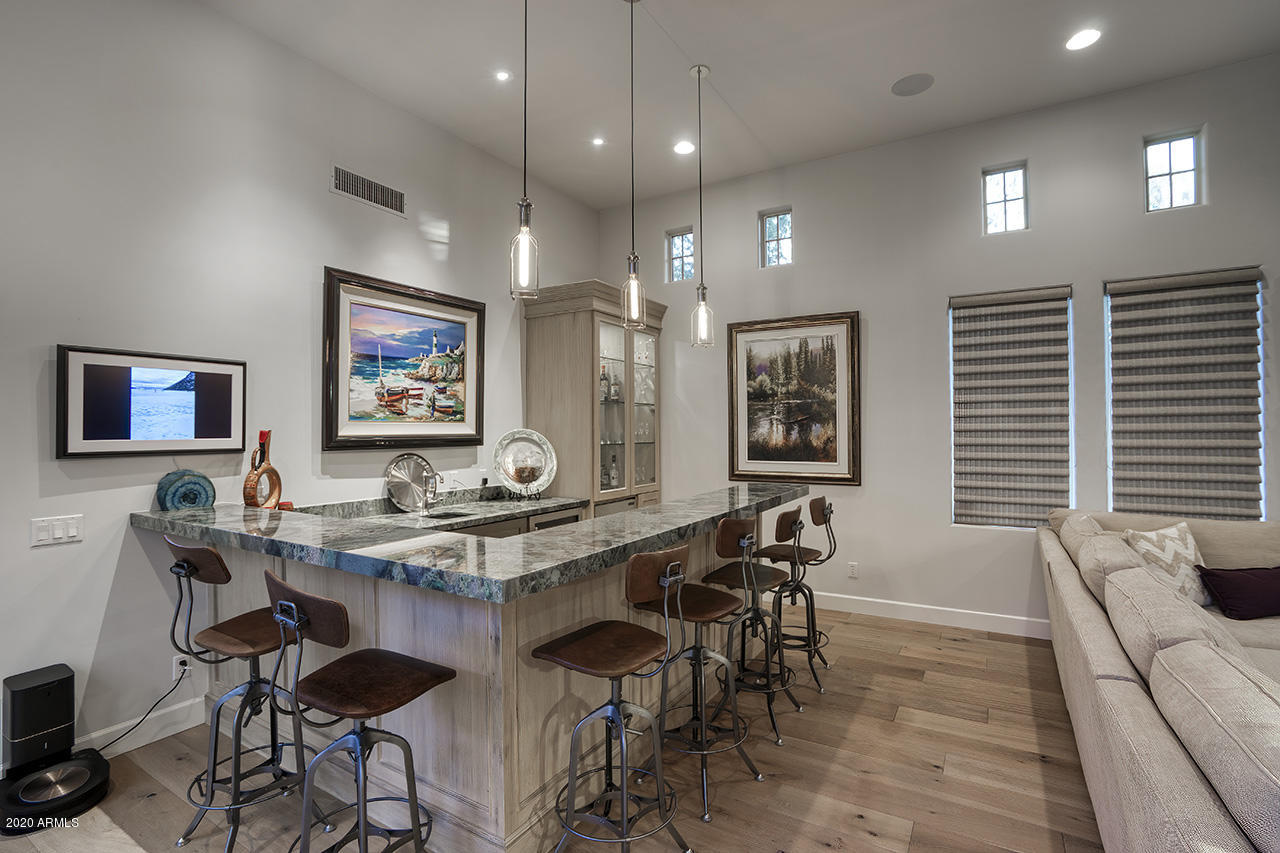 9741 East Mountain Spring Road Scottsdale, AZ 85255 - Photo 10 of 52 Full Wet Bar