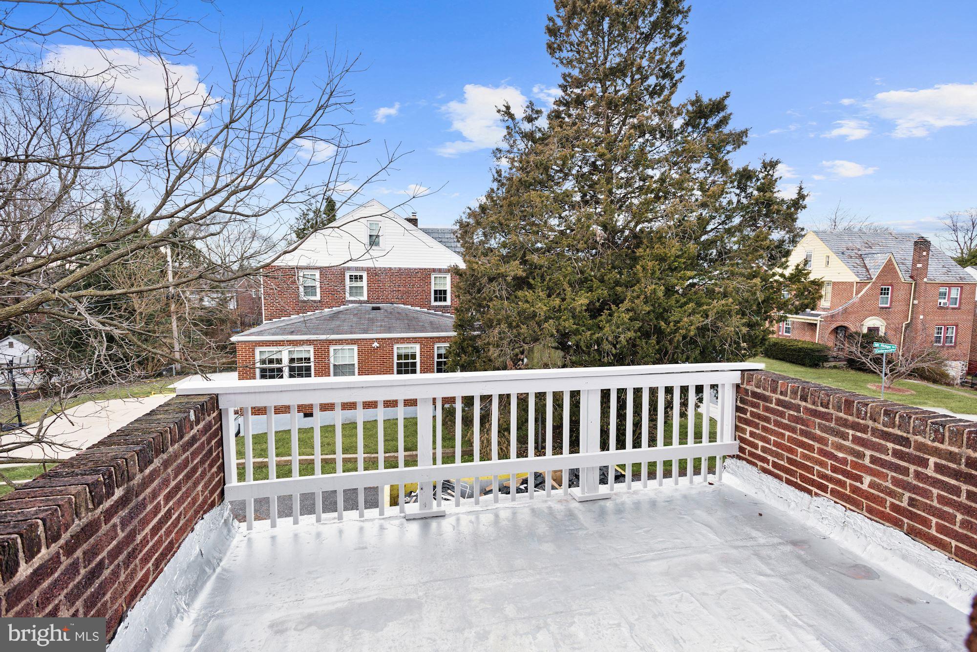 6305 Mt Ridge Road Catonsville, MD 21228 - Photo 20 of 31 Balcony off third bedroom