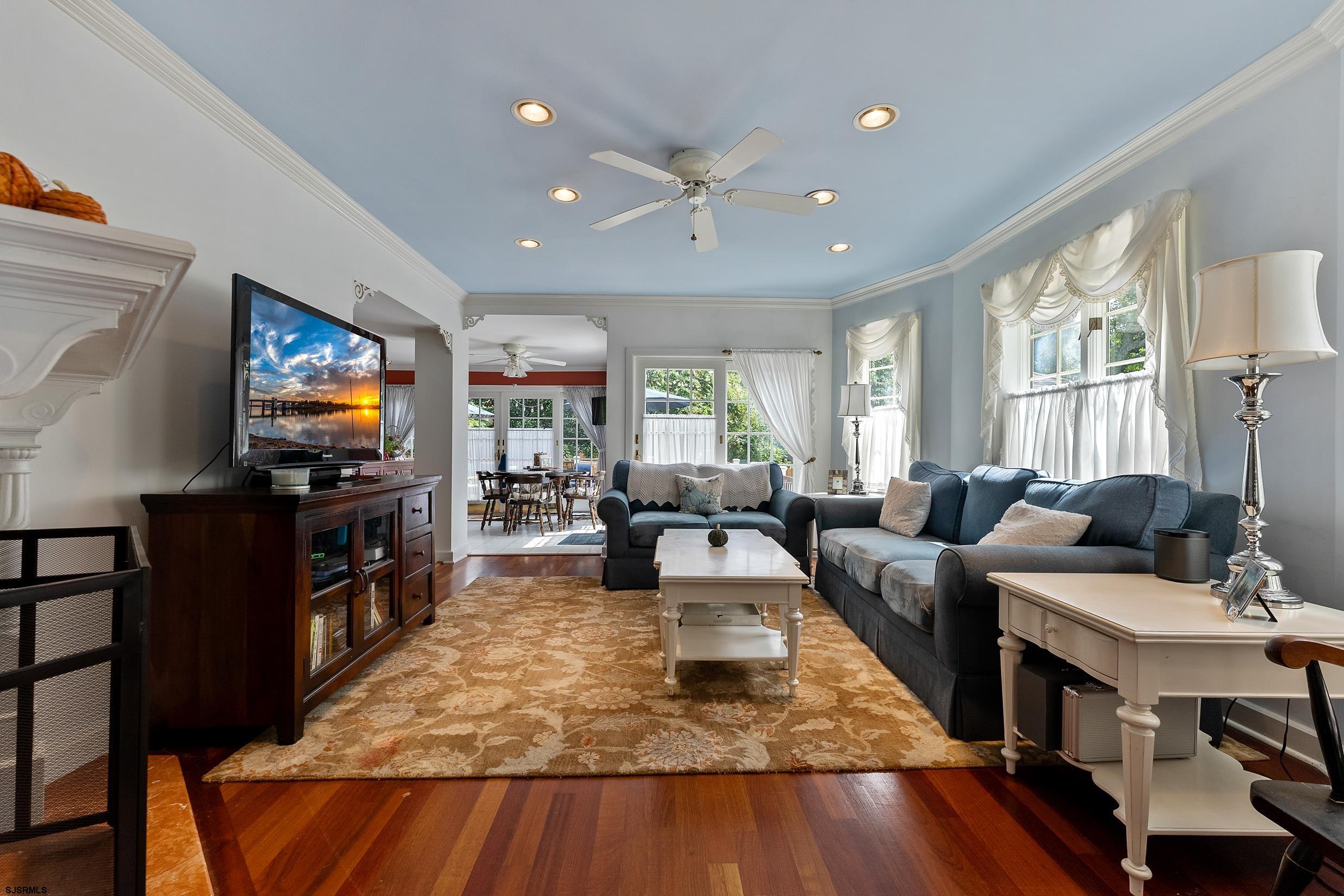 2024 Shore Road Linwood, NJ 08221 - Photo 21 of 51 a living room with furniture and a flat screen tv