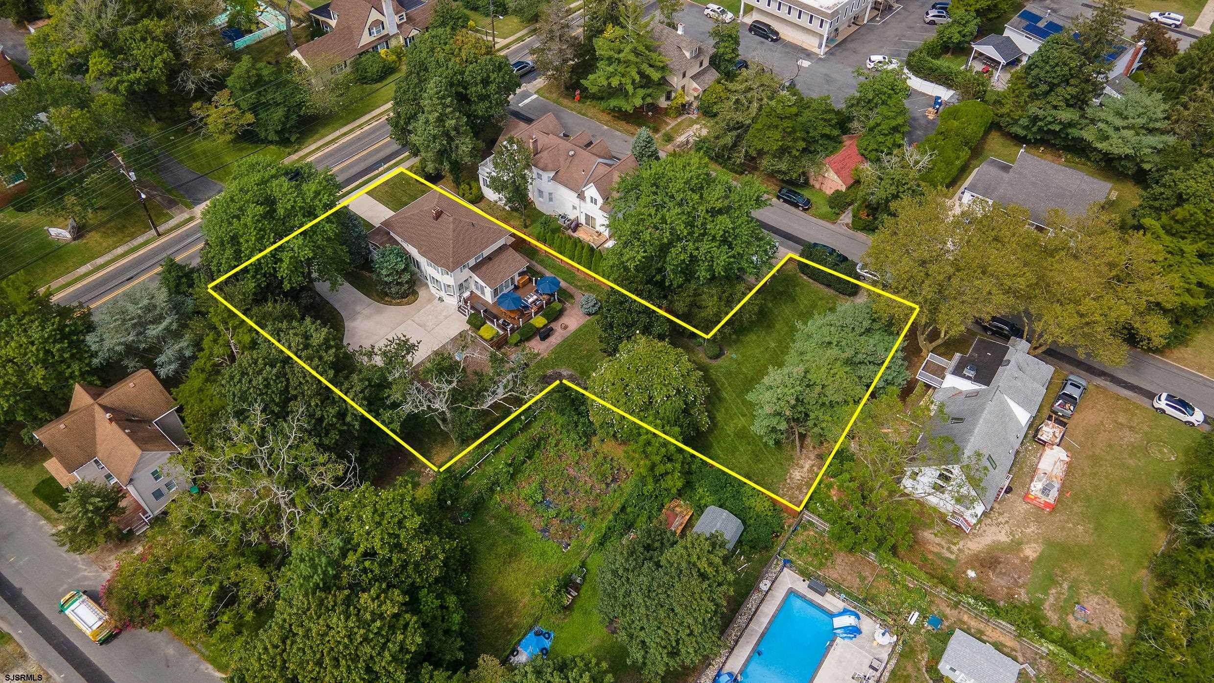 2024 Shore Road Linwood, NJ 08221 - Photo 7 of 51 an aerial view of a house