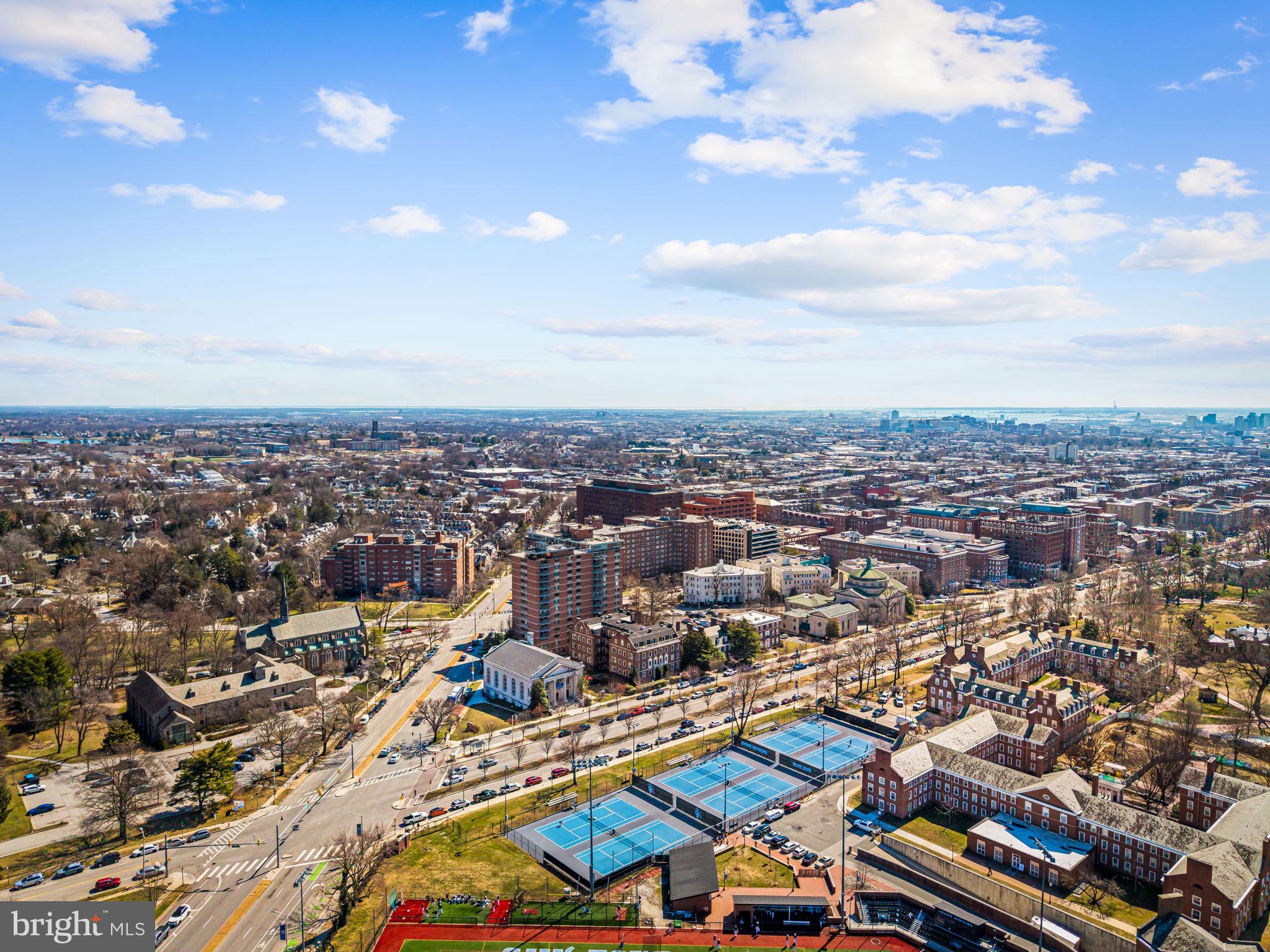 3801 Canterbury Road, Unit 1104 Baltimore, MD 21218 - Photo 68 of 74 an aerial view of a city