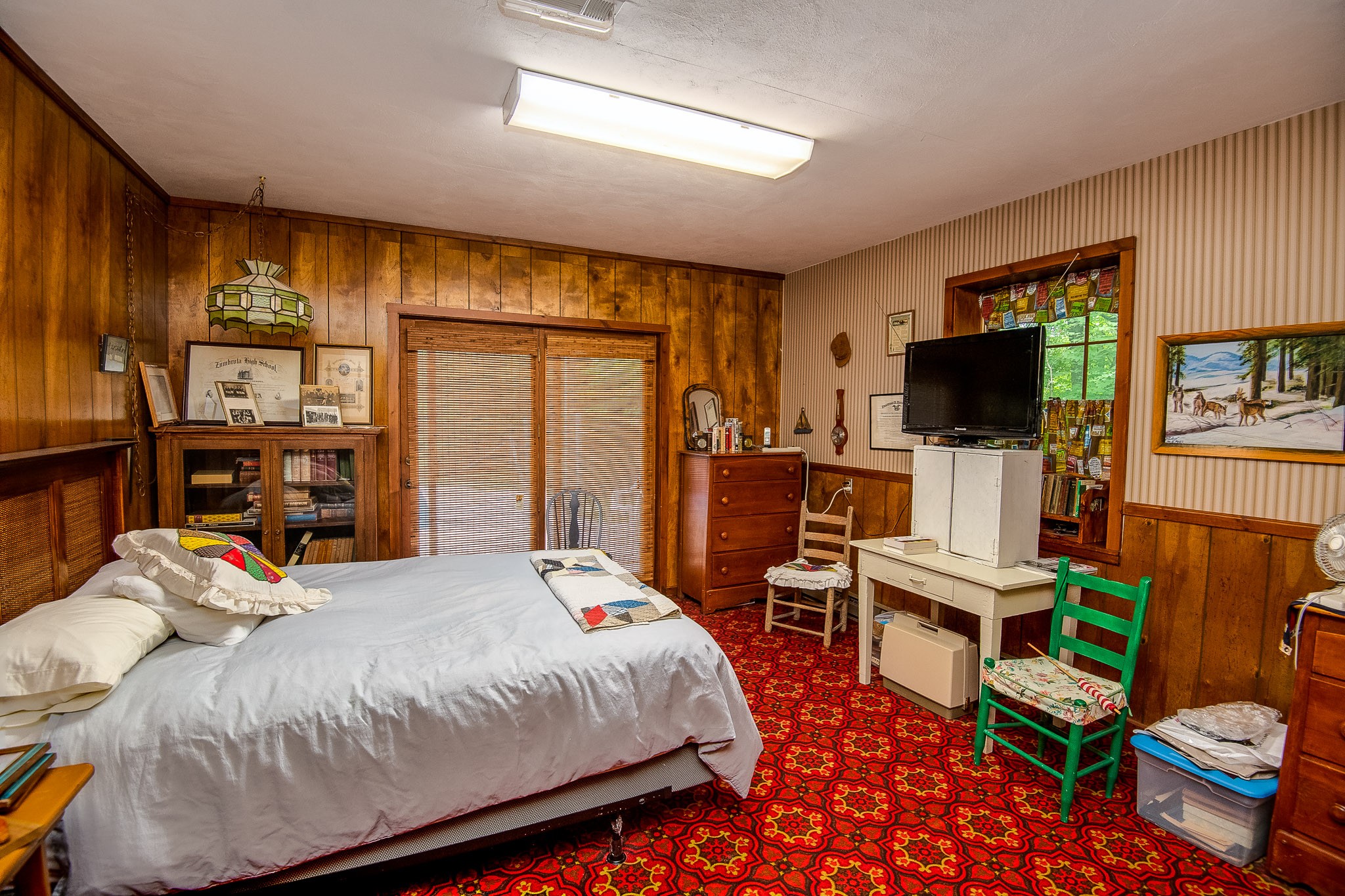 2645 Cole Ridge Road Beechgrove, TN 37018 - Photo 41 of 50 a bed room with a bed and a flat screen tv