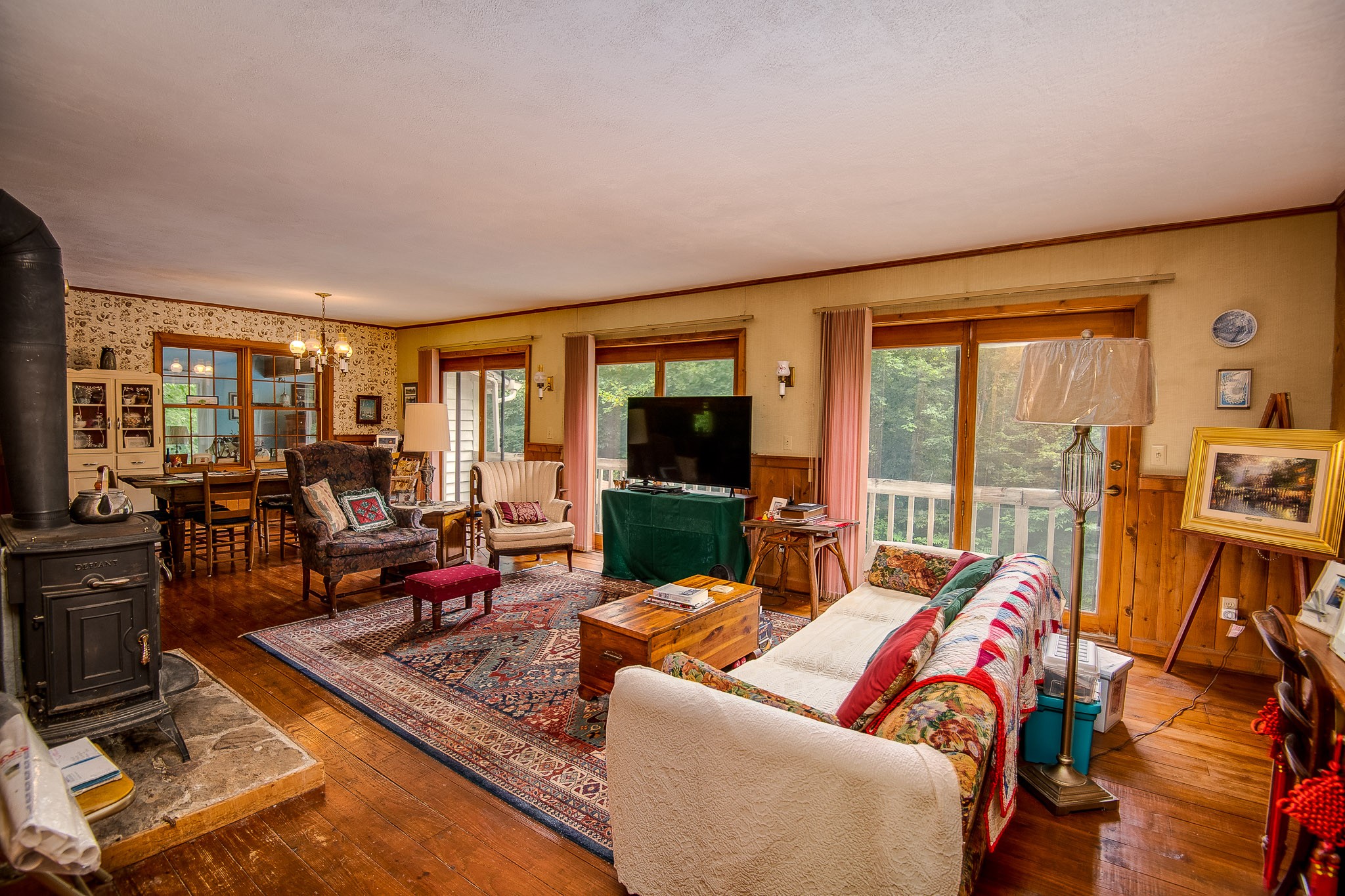 2645 Cole Ridge Road Beechgrove, TN 37018 - Photo 7 of 50 a living room with furniture and large windows
