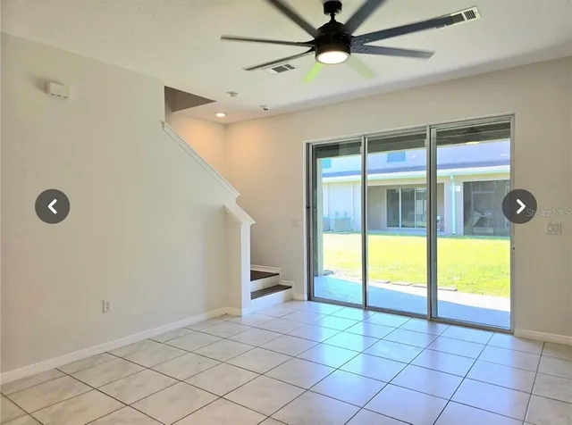a view of an empty room with window