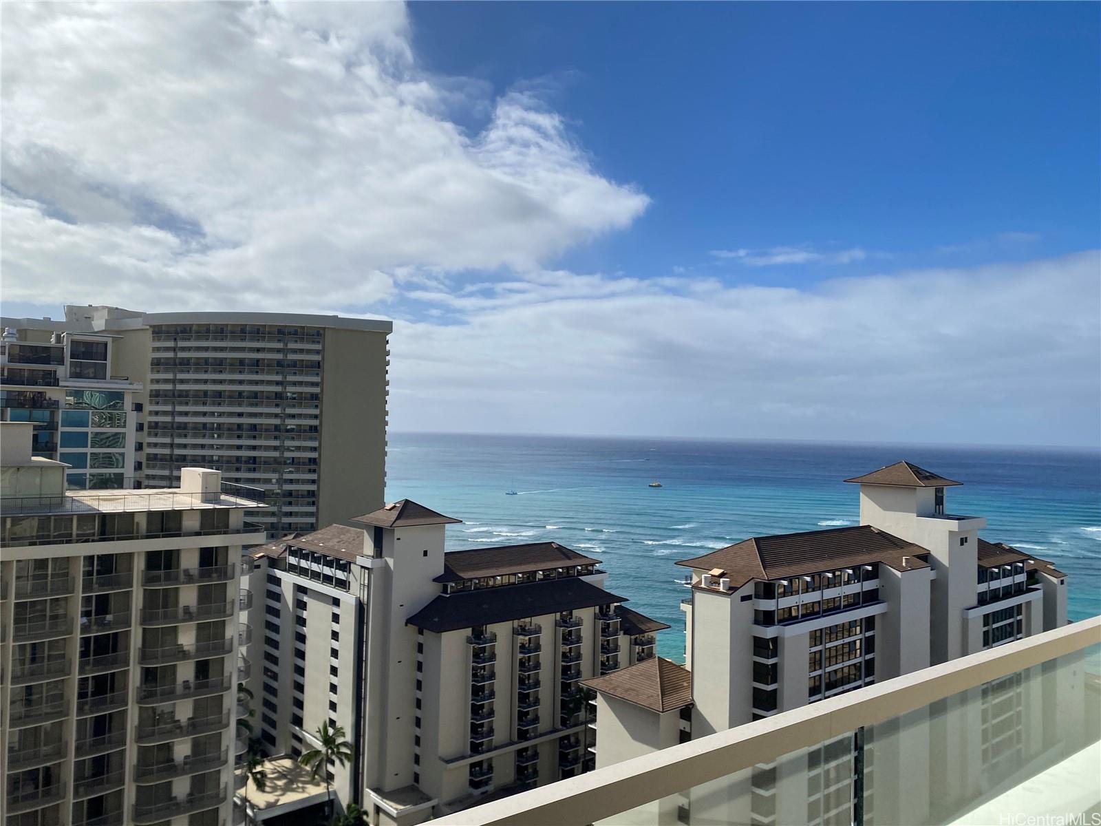 223 Saratoga Road, Unit 2316 Honolulu, HI 96815 - Photo 16 of 20 a view of a balcony with an outdoor space