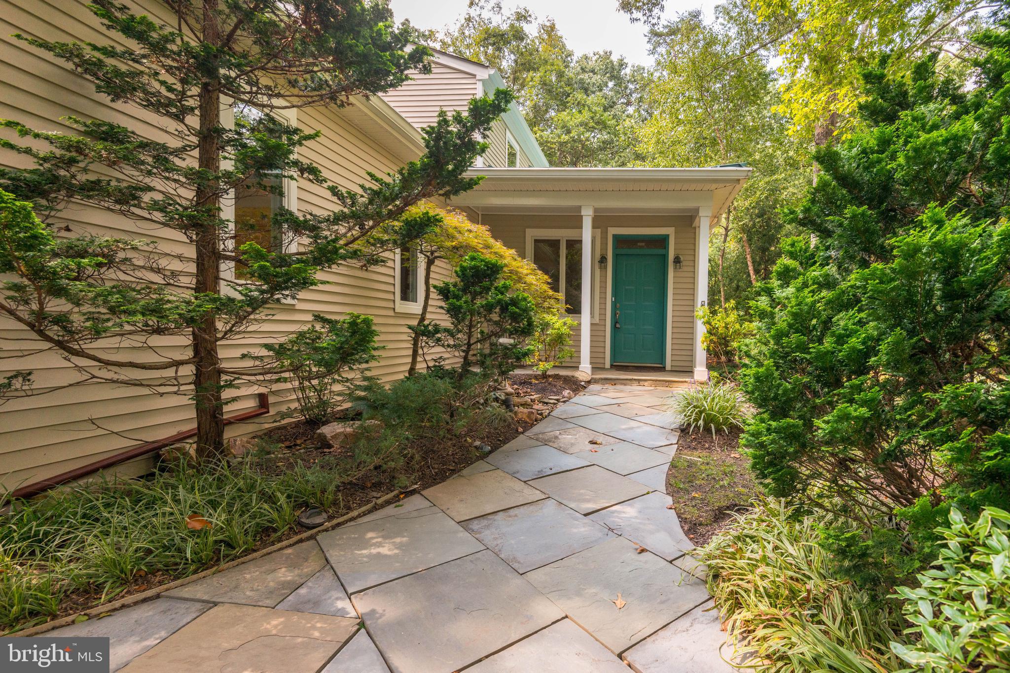 11719 Blue Smoke Trail Reston, VA 20191 - Photo 3 of 76 Slate walkway leads you to covered porch entry.
