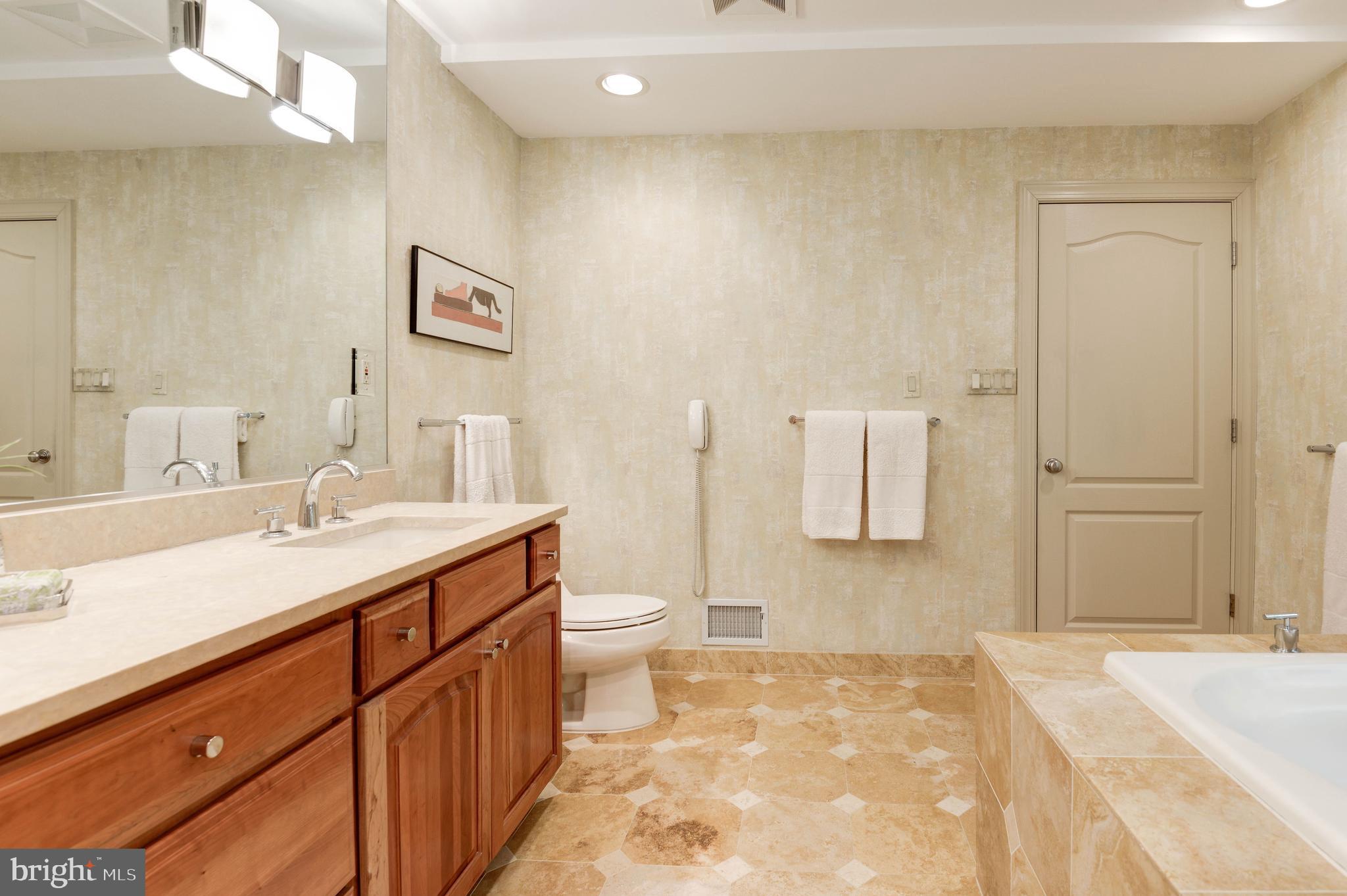 11719 Blue Smoke Trail Reston, VA 20191 - Photo 51 of 76 ...and more travertine marble...