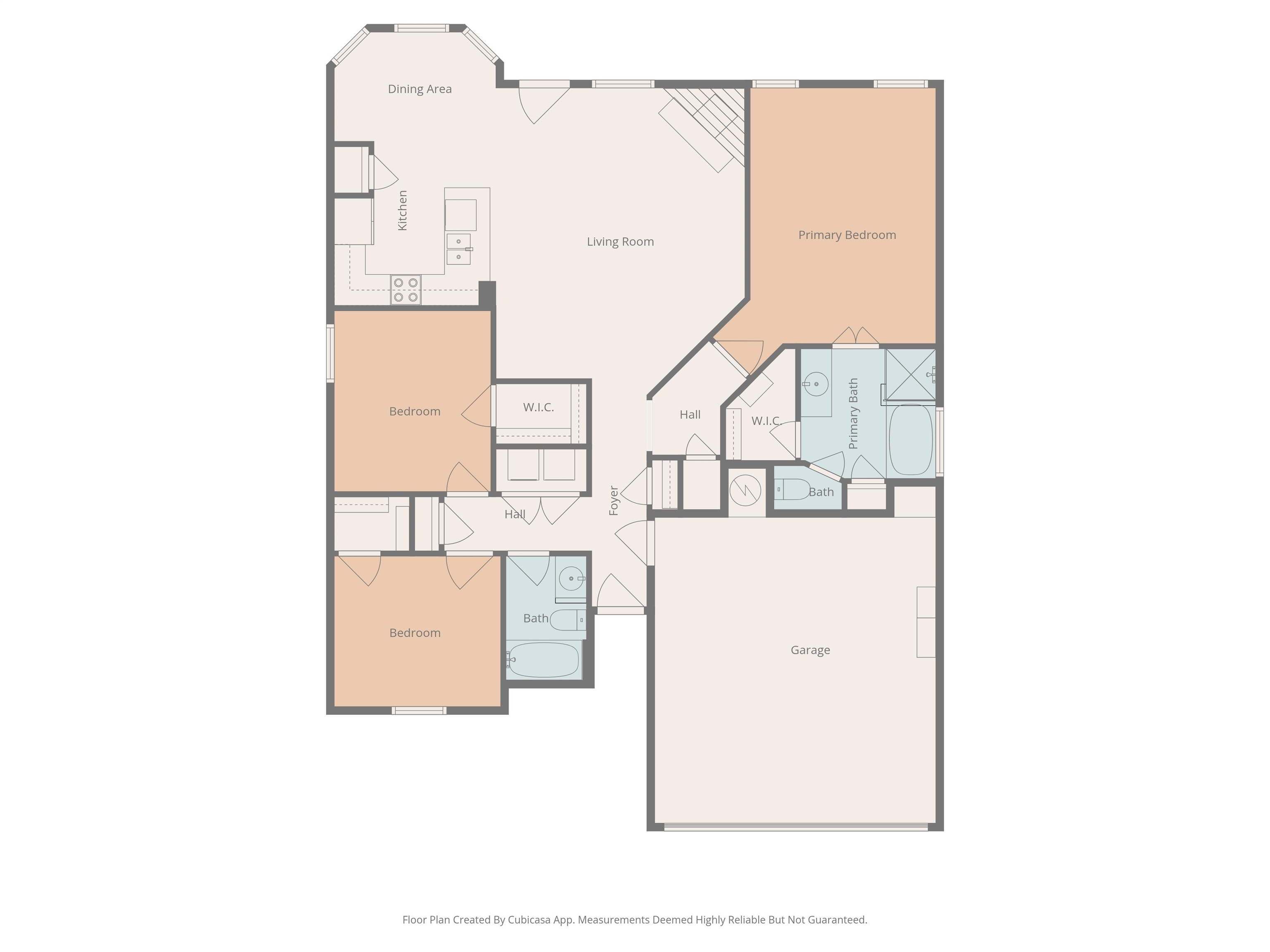 10018 Cameron Ridge Trail Memphis, TN 38016 - Photo 27 of 29 a picture of a floor plan