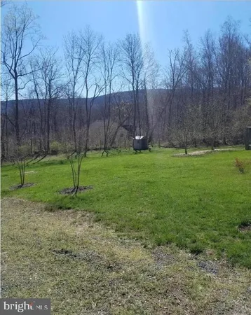 a backyard of a house