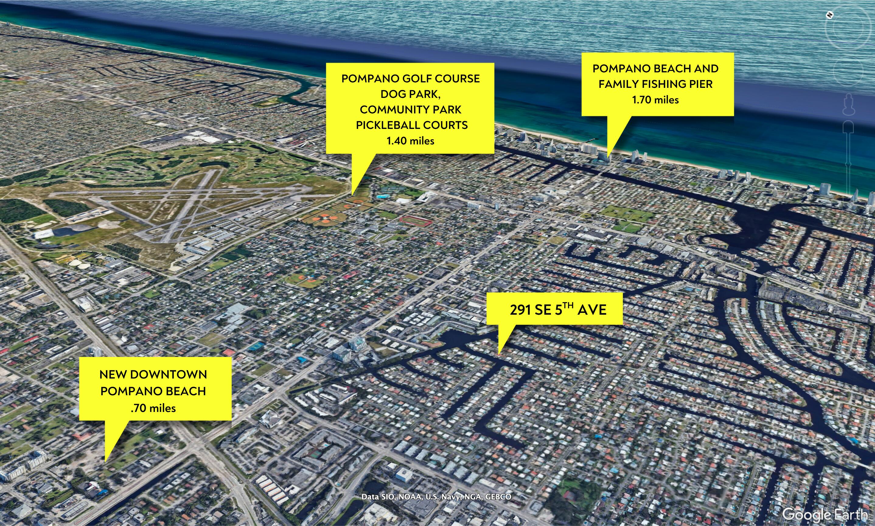 291 Southeast 5th Avenue Pompano Beach, FL 33060 - Photo 56 of 62 a view of a swimming pool