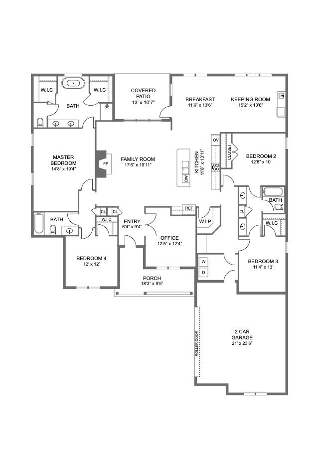 30339 River Road Orange Beach, AL 36561 - Photo 8 of 8 Floorplan and artist’s rendering are a reasonable representation but are subject to change due to site conditions and/or other factors involved in the actual construction.